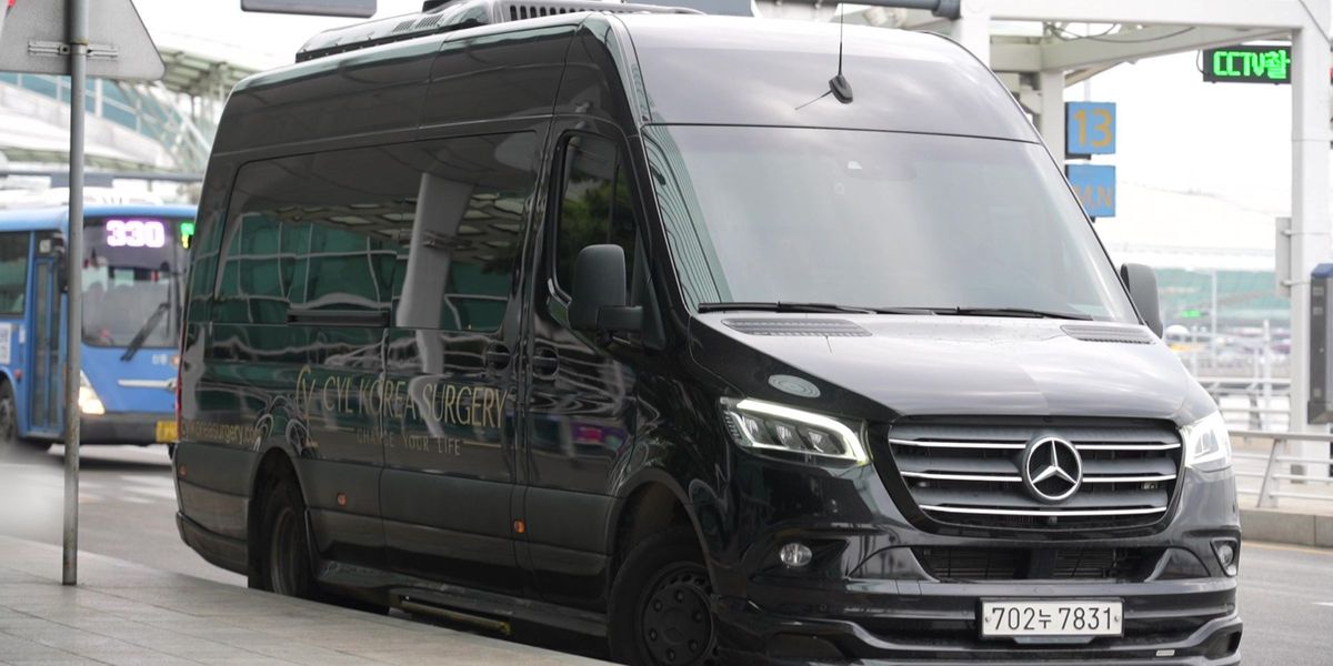 CYL Korea Surgery Mercedes Sprinter at Incheon Airport