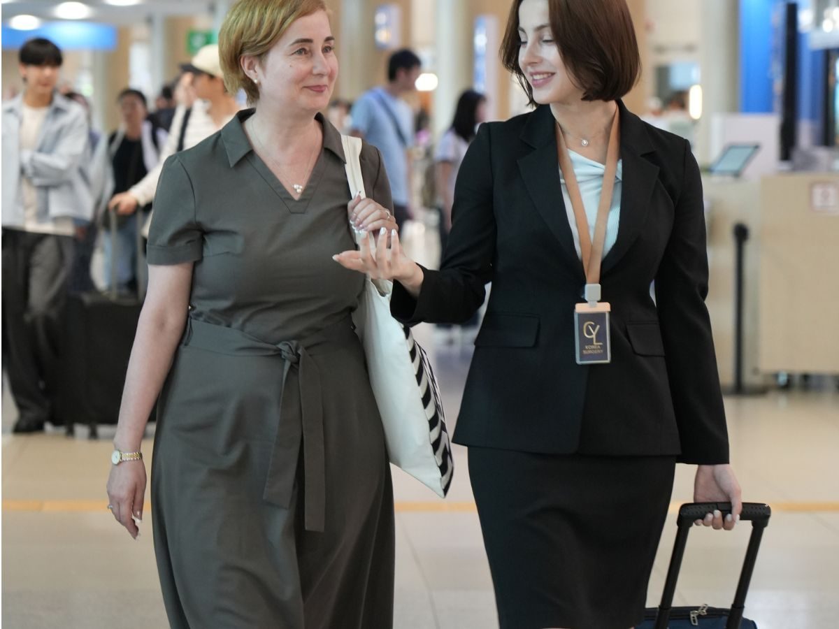 CYL manager airport pick-up at Incheon