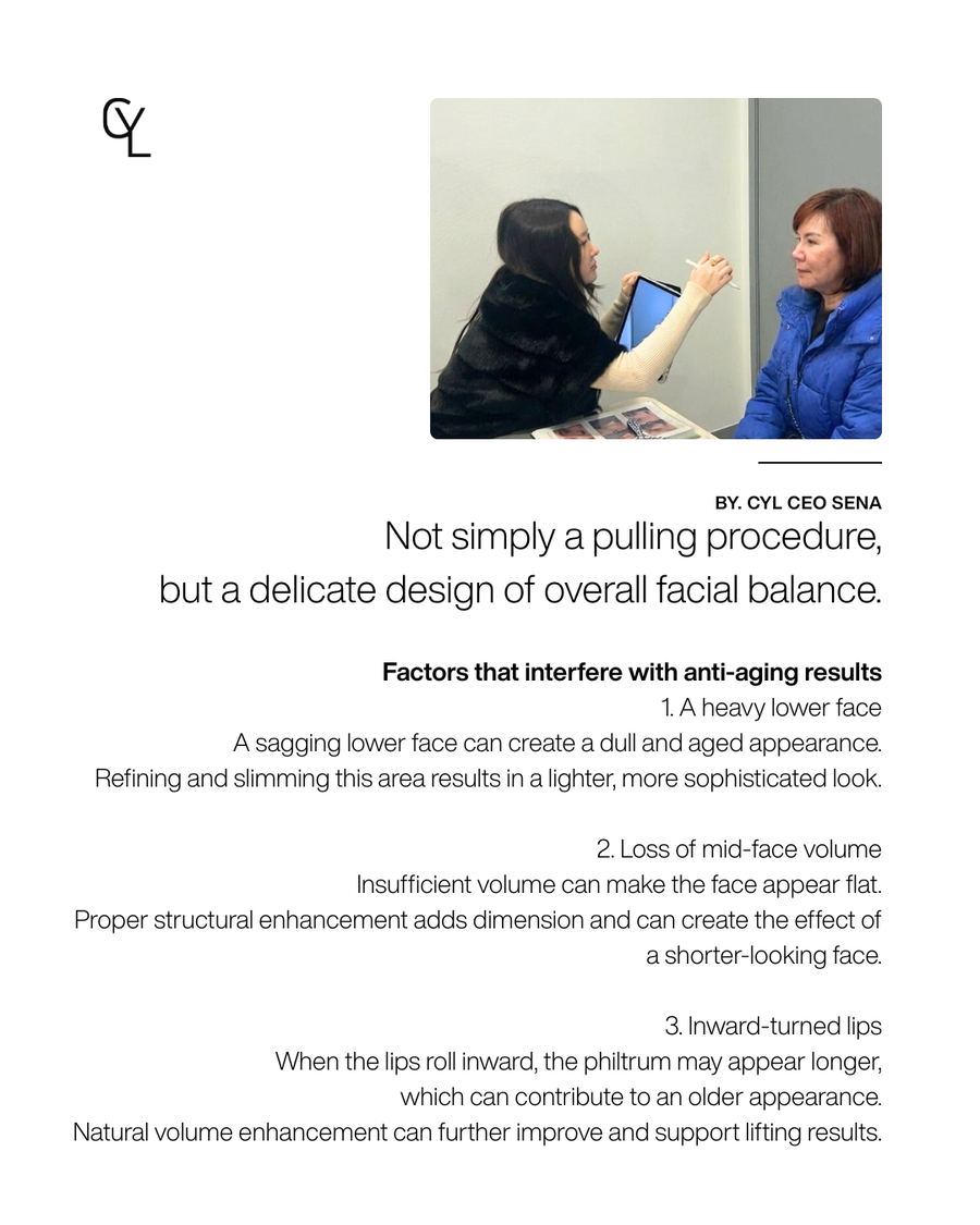 Anti-aging before and after photo 4 — CYL Korea Surgery
